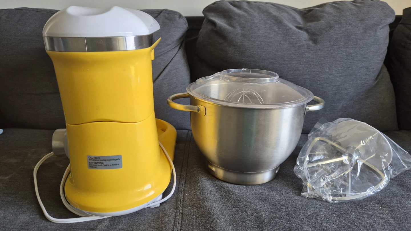 SENCOR Food Mixer STM 3626YL - Yellow - photo 4