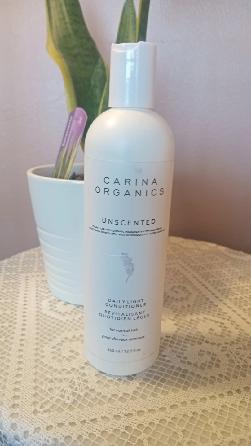 Carina Organics Unscented Daily Light Conditioner 360ml