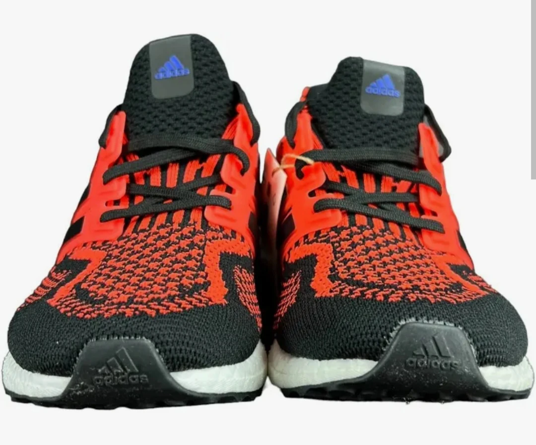 Brand new Adidas Ultraboost 5,0 DNA Black Solar Red Men's Shous - photo 4