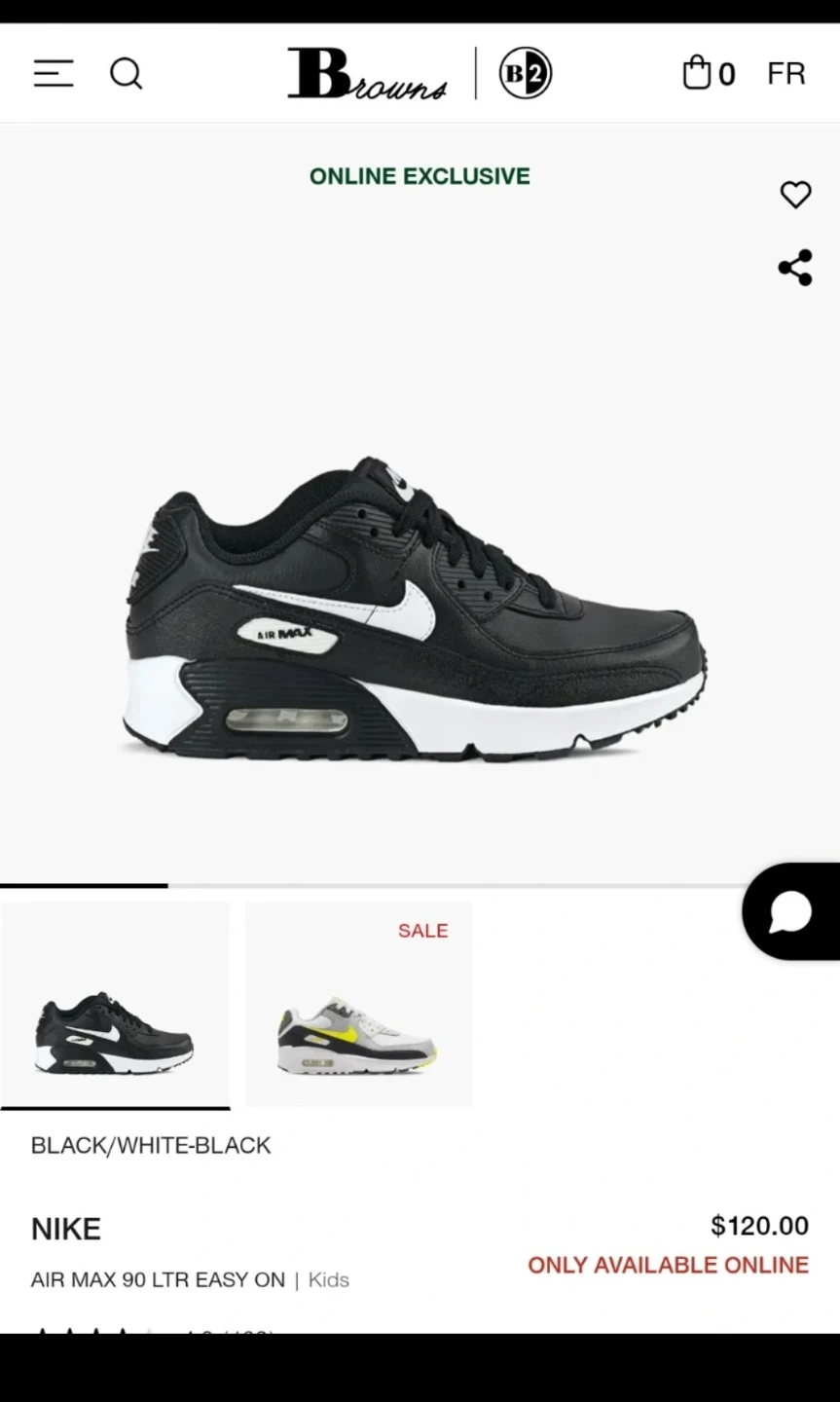 ⚽ Nike Air Max shoes (size 1Y) - photo 3