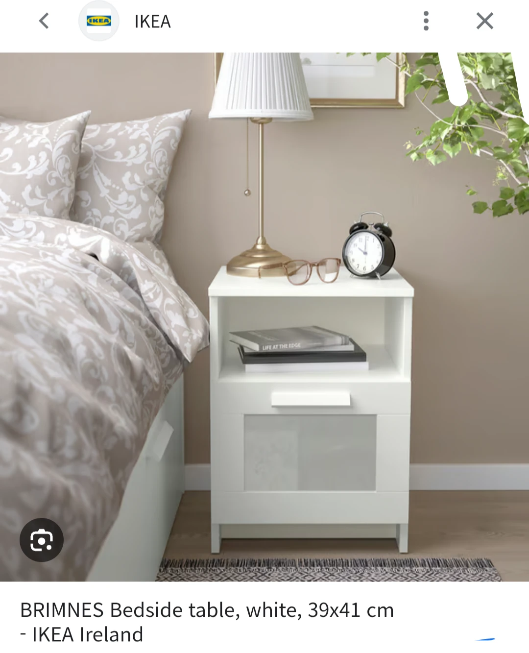 (free) IKEA White Side Tables - Set of 2 - photo 3