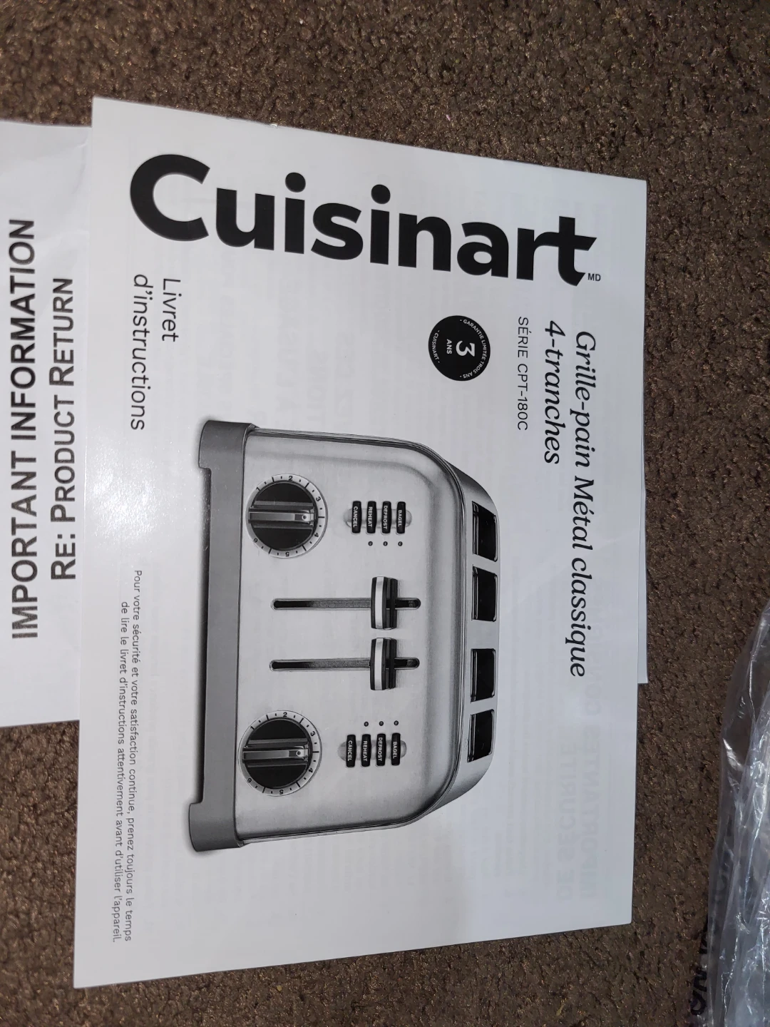 Cuisinart 4-Slice Classic Metal Toaster