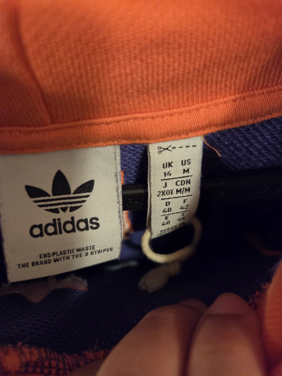 Adidas Originals Love Unites Cropped Pride Hoodie Womens - photo 3
