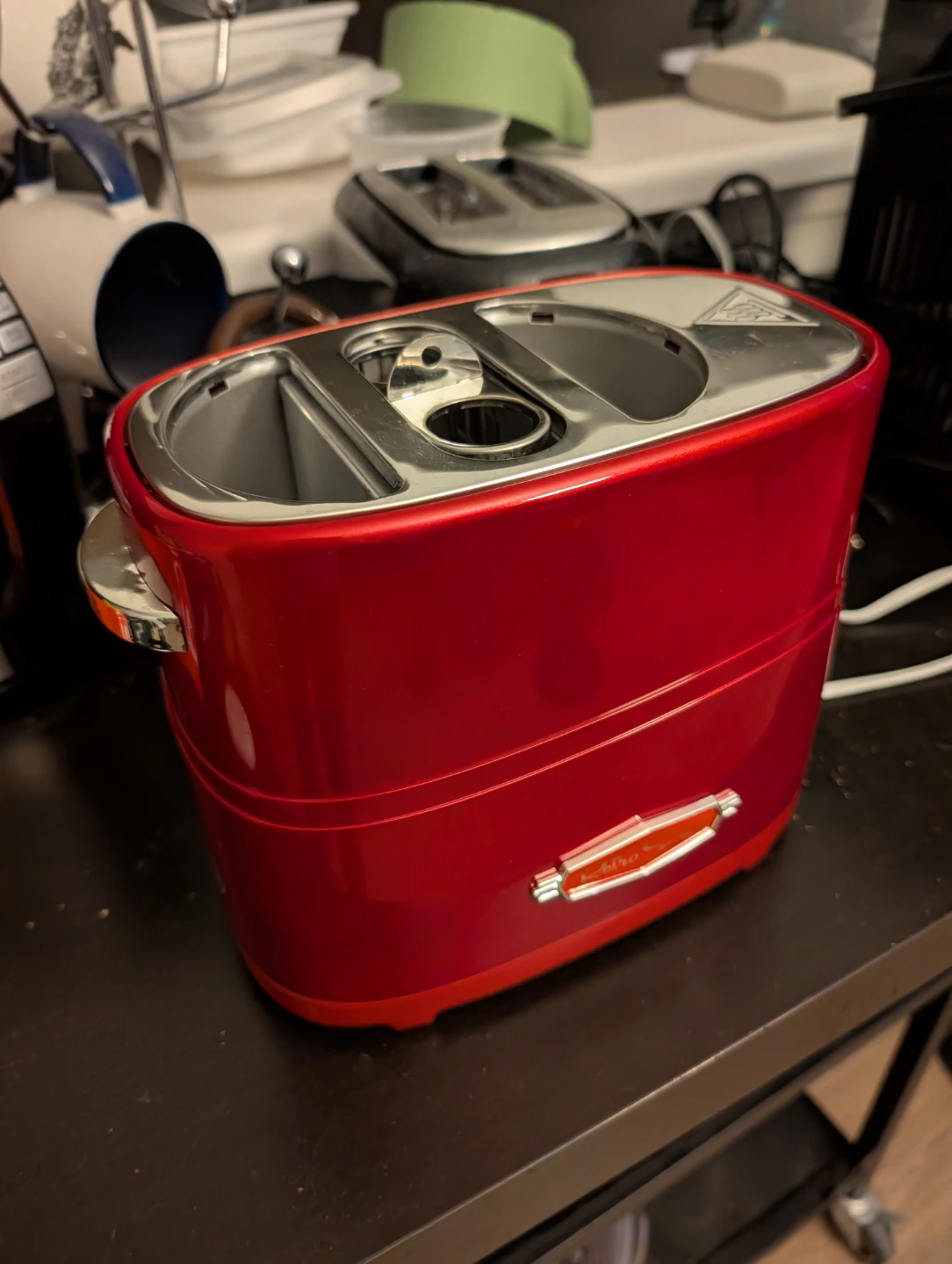 Red Pop-Up Hot Dog Toaster - photo 2