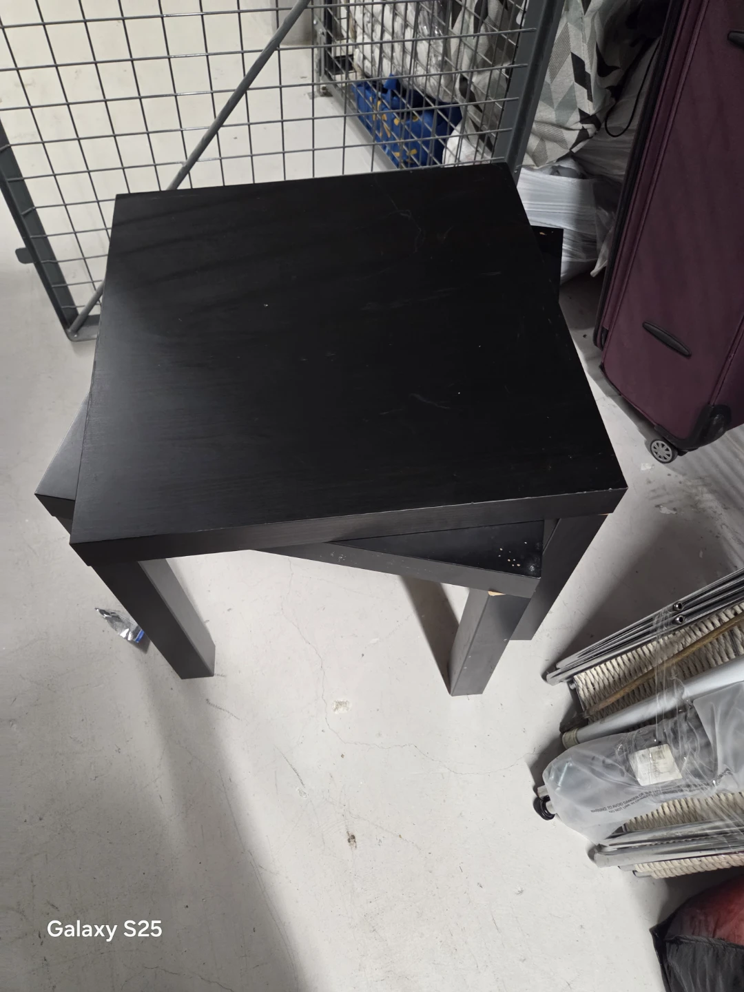 Black Side Table two  side table - photo 2
