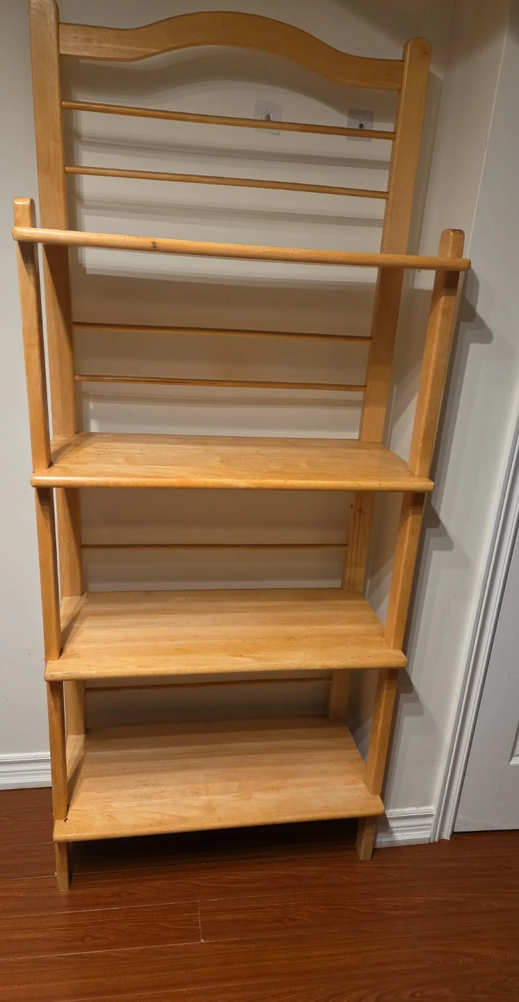 Wooden Ladder Shelf