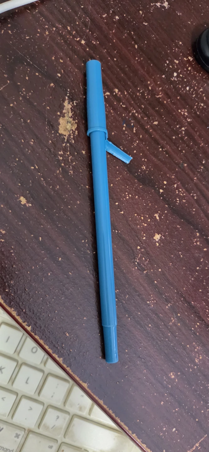 Blue Plastic Pen