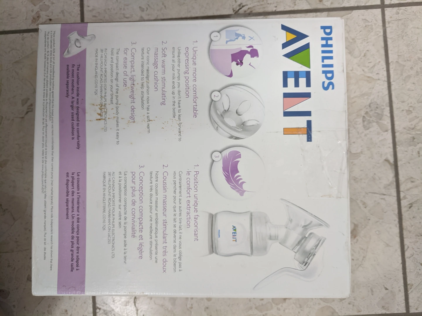 Philips Avent Manual Breast Pump - photo 2