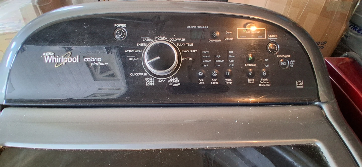 Whirlpool Cabrio Platinum Top Load Washing Machine - photo 5