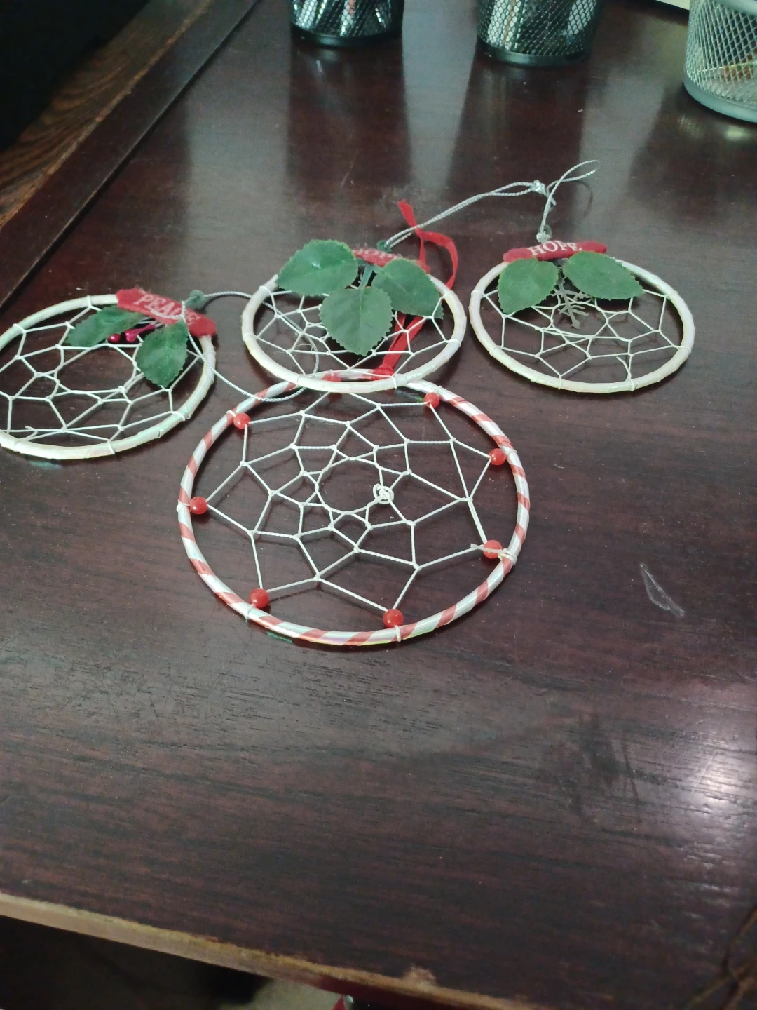 Set of 4 Handmade Dreamcatchers - photo 4