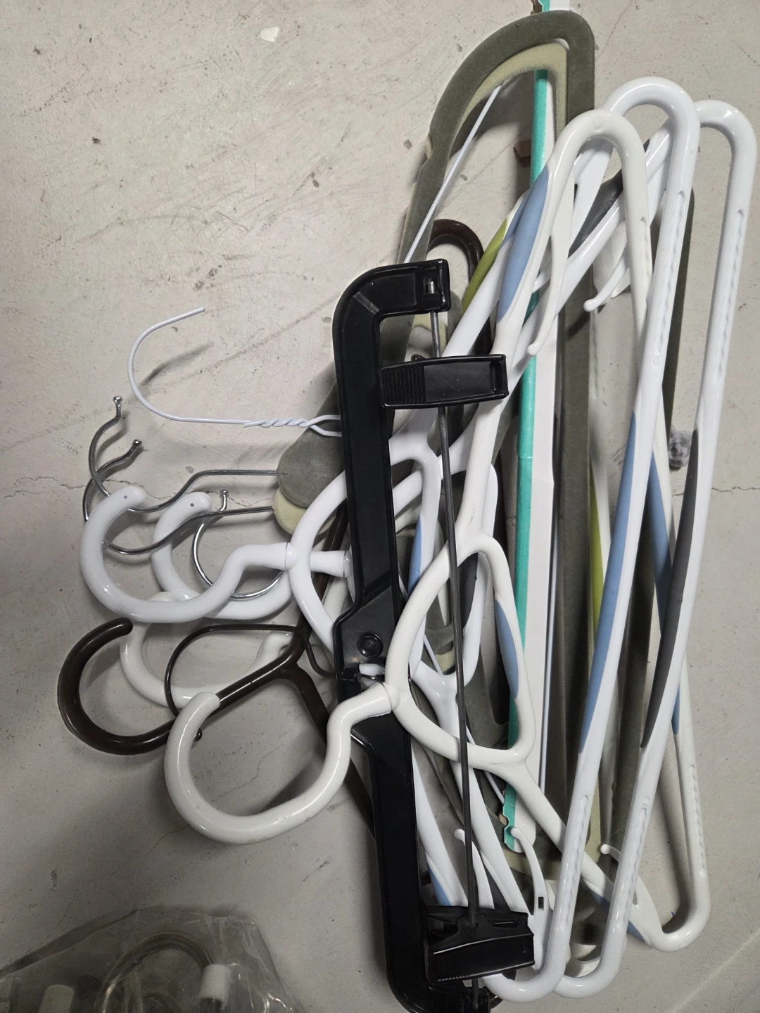 Assorted Clothes Hangers