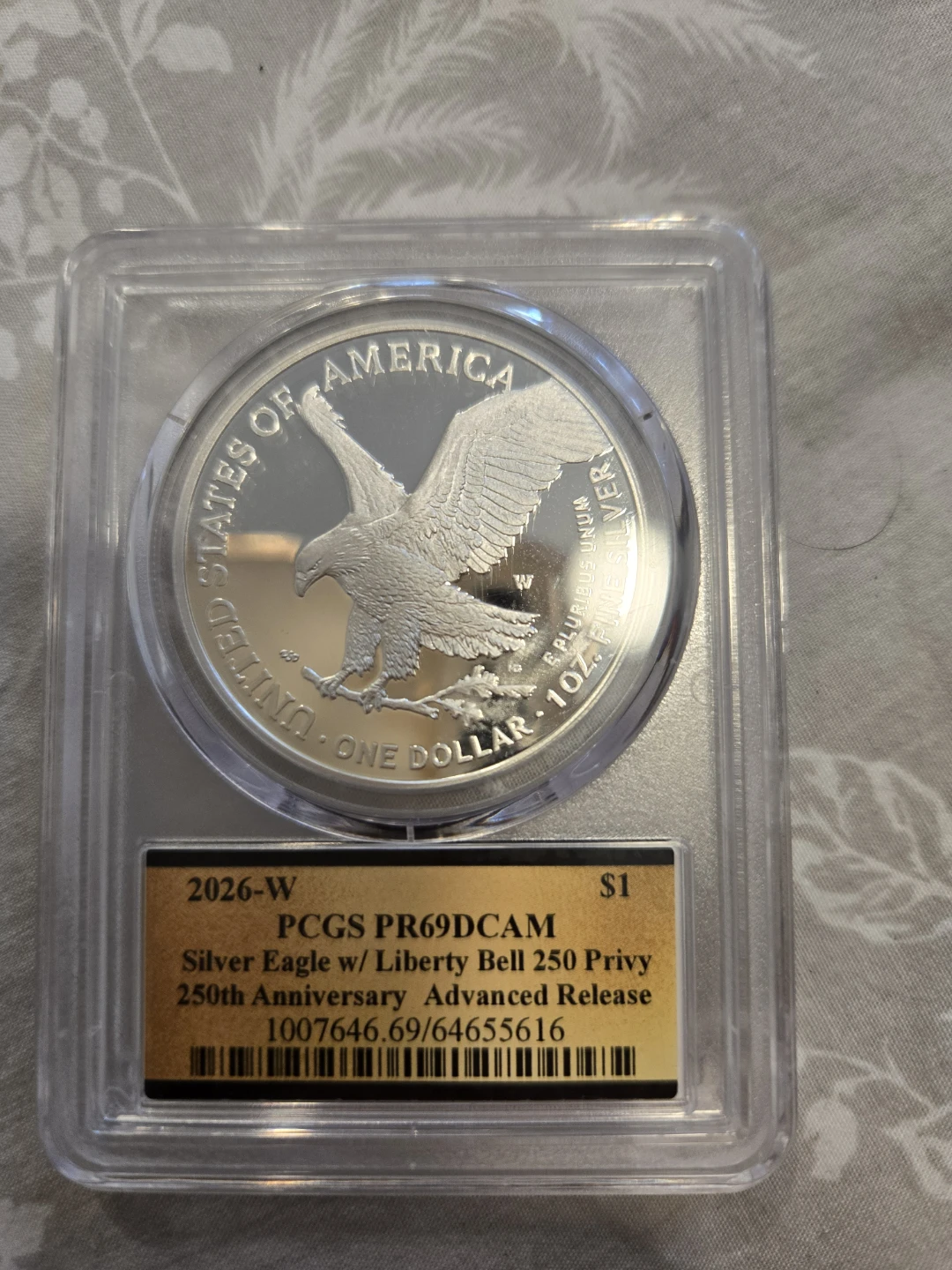 2026-W Silver Eagle 250th Anniversary Privy ⚽️ - photo 2