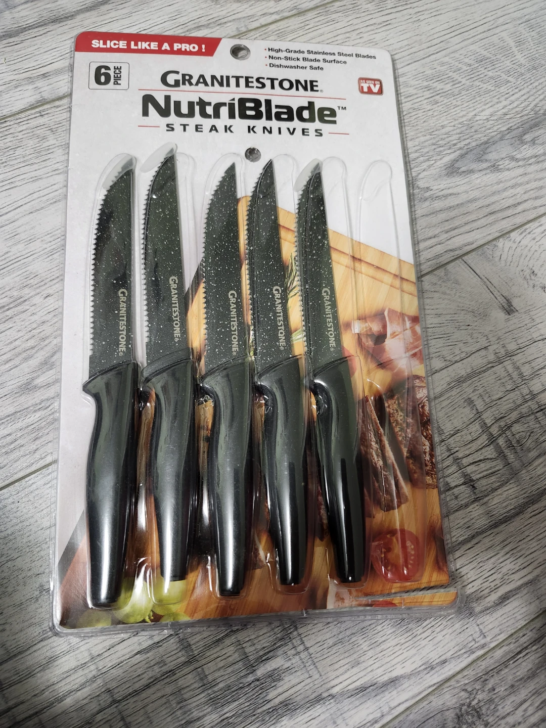 Granitestone NutriBlade 6-Piece Steak Knives Set - photo 2
