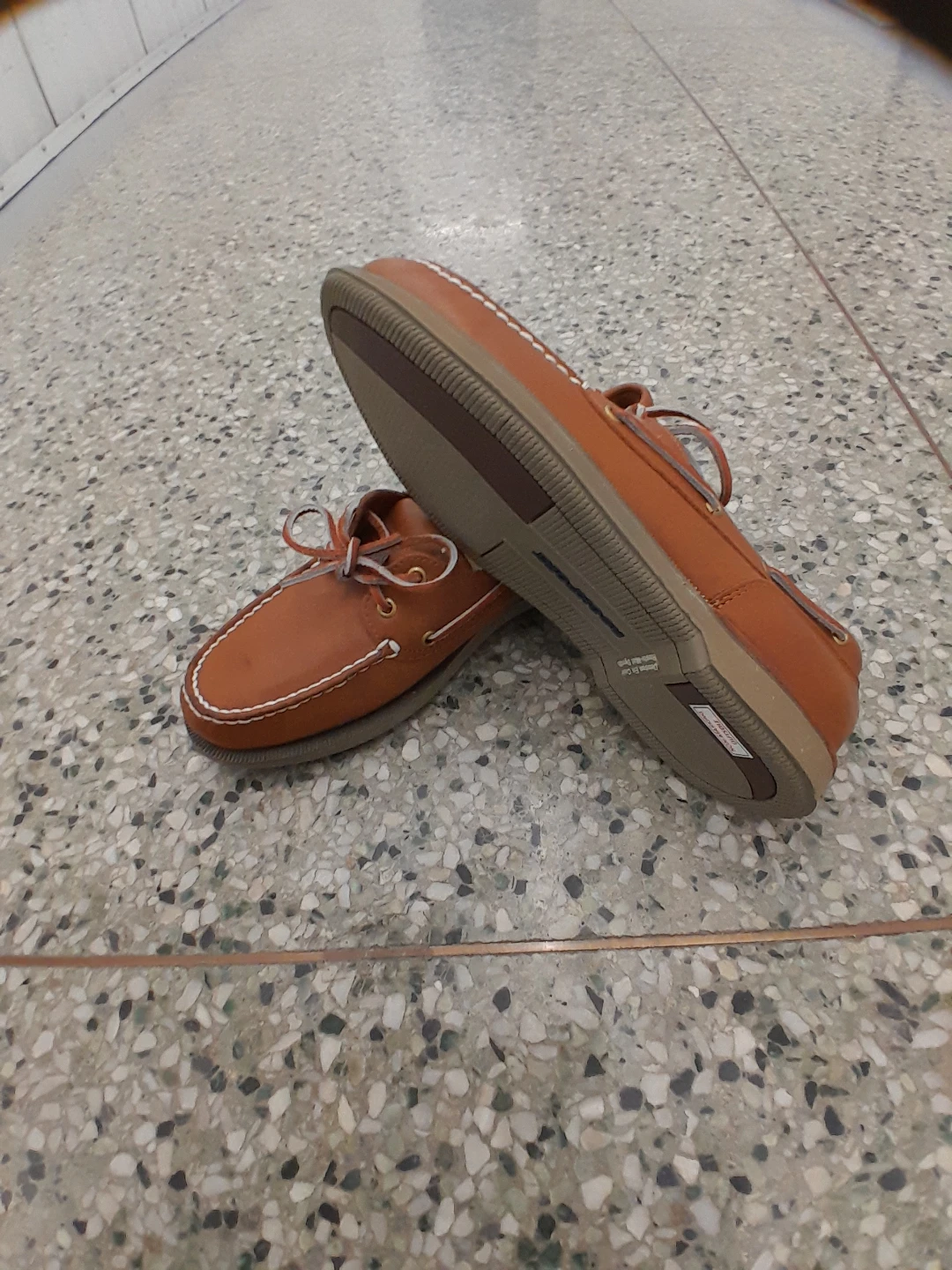 Rockport Brown Leather Boat Shoes Men's Size 10 - photo 5