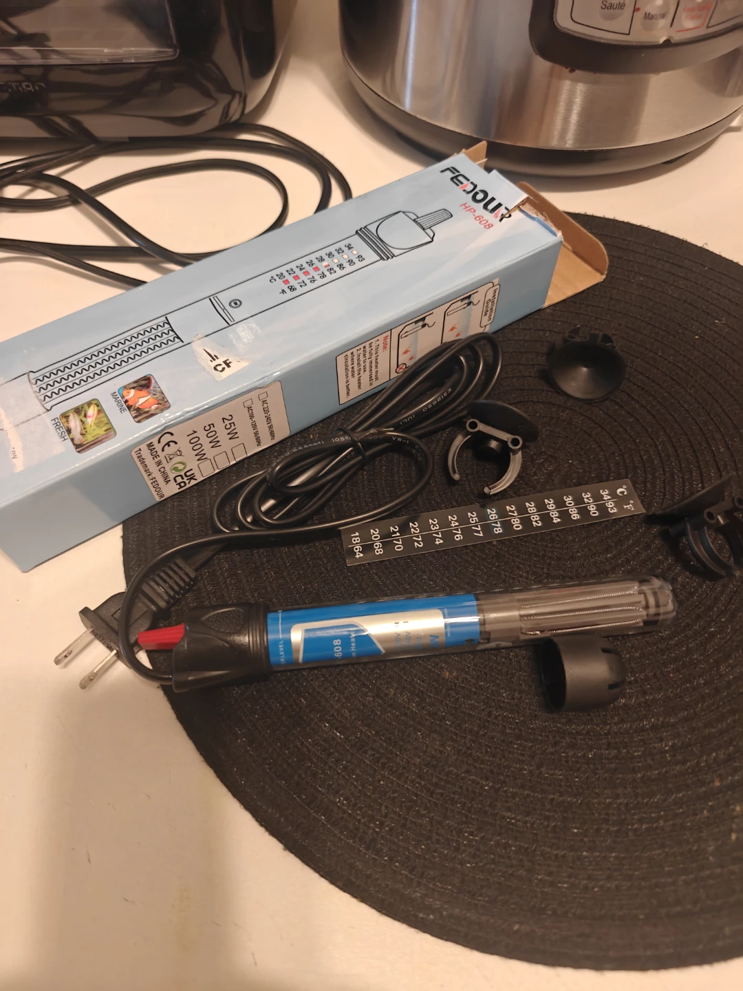 FEDOUR Aquarium Heater 50W