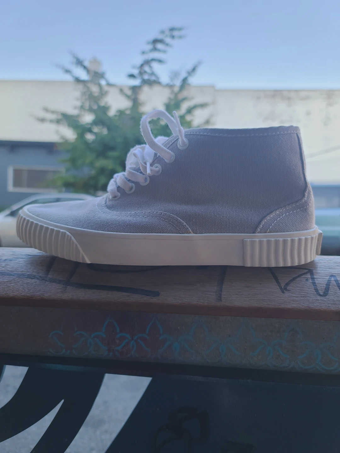 Thom Browne New York Canvas High-Top Sneakers - photo 3