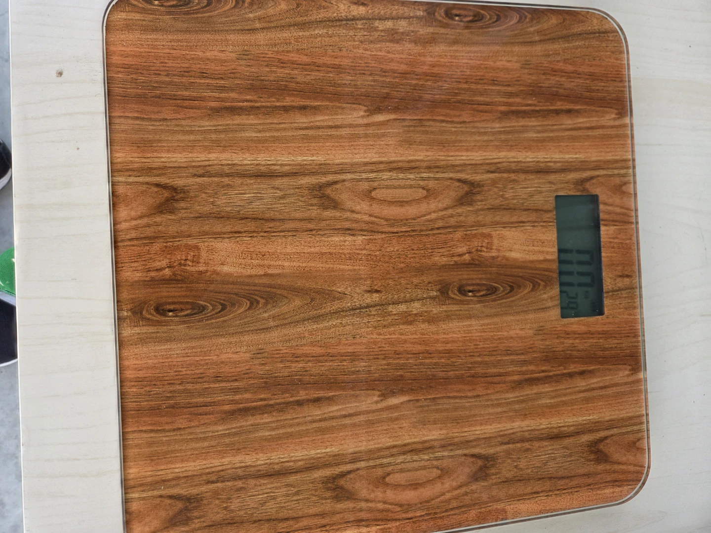 Digital Bathroom Scale - Wood Grain Finish - photo 5