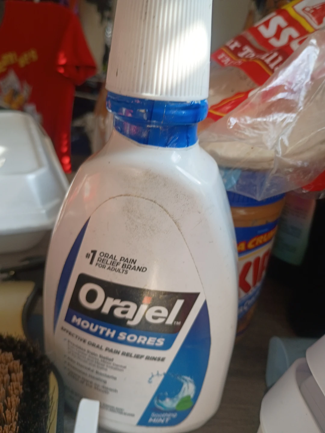 ⚽Orajel Mouth Sores Oral Pain Relief Rinse