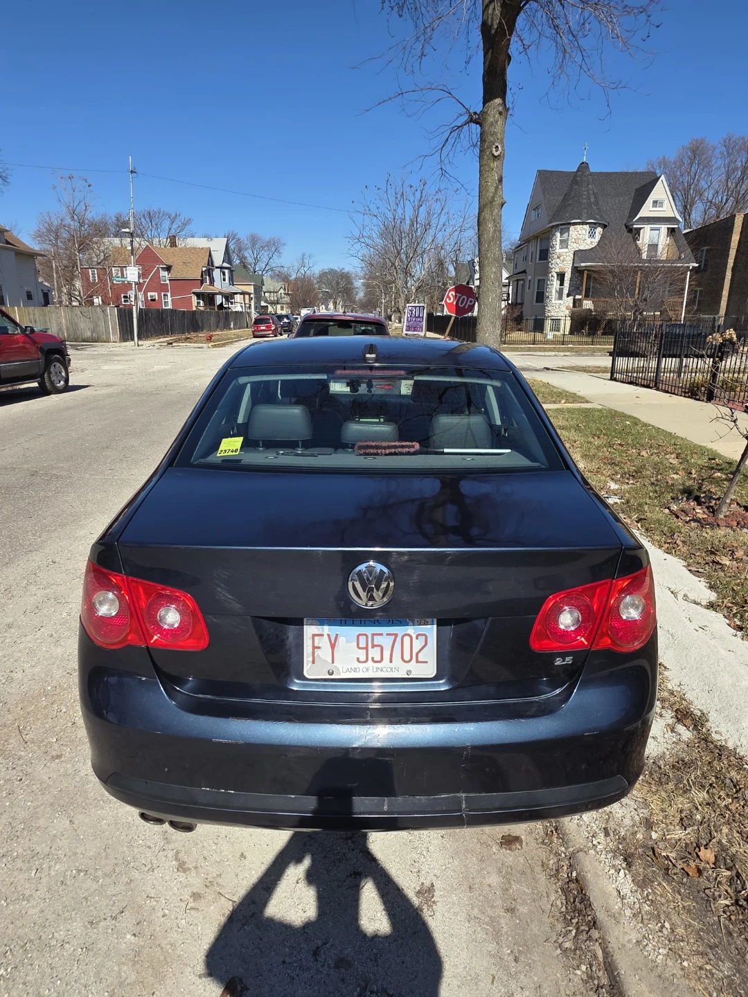 Dark Blue Volkswagen Jetta 2.5 Sedan - photo 5