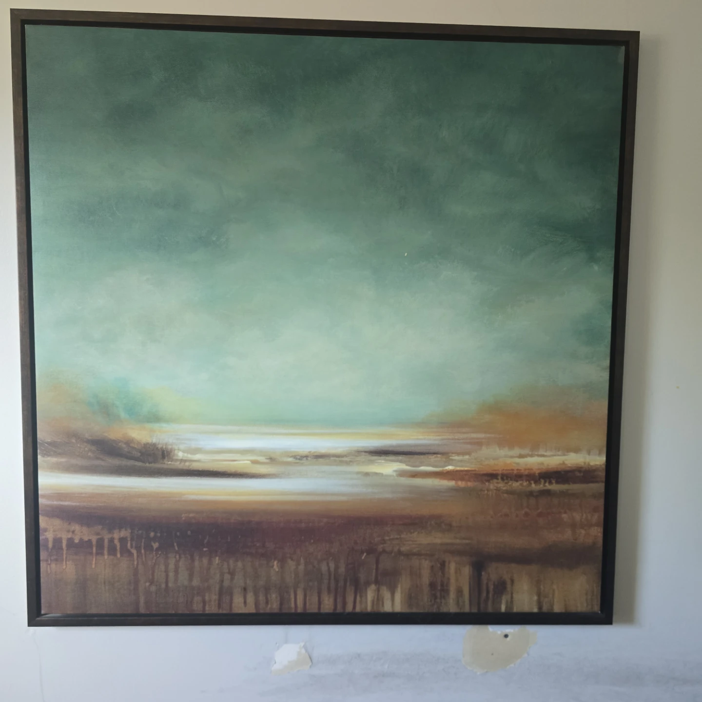 Framed Abstract Landscape Wall Art