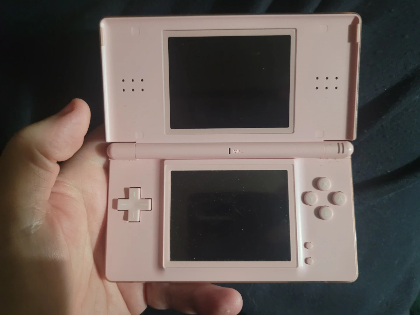 Nintendo DS Lite pastel  Pink Handheld Console - photo 2