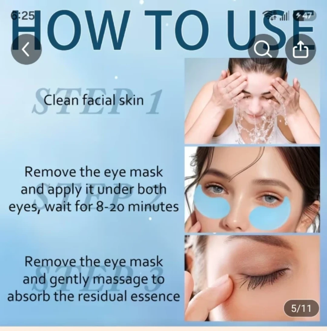 XIOIMY Collagen Under Eye Mask + Retinol - photo 3