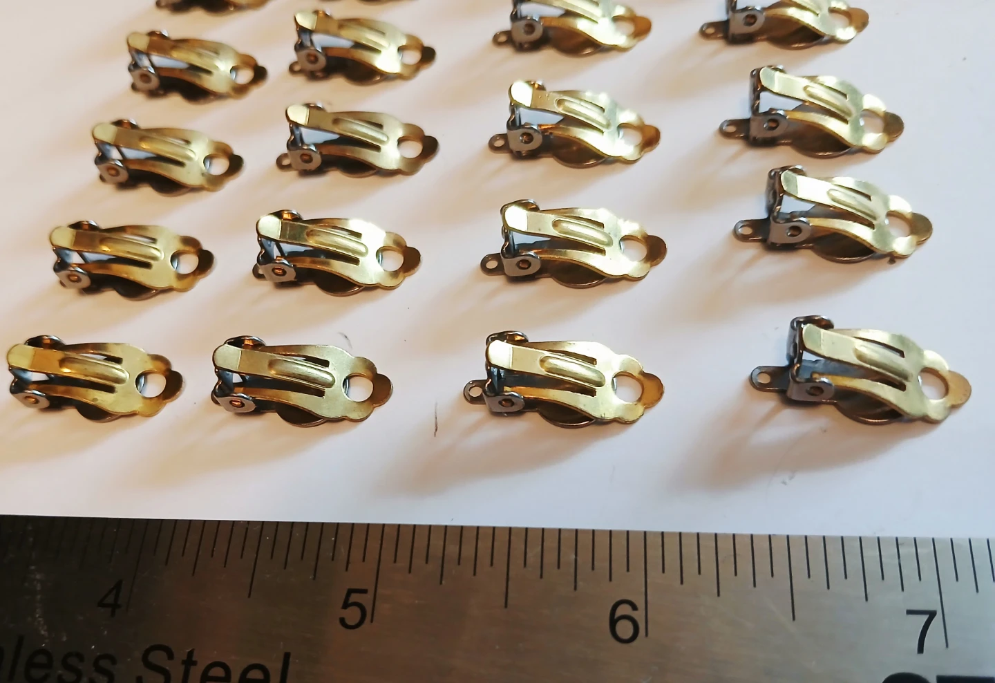 Bulk Lot of 30 Earring Clips Findings - photo 3