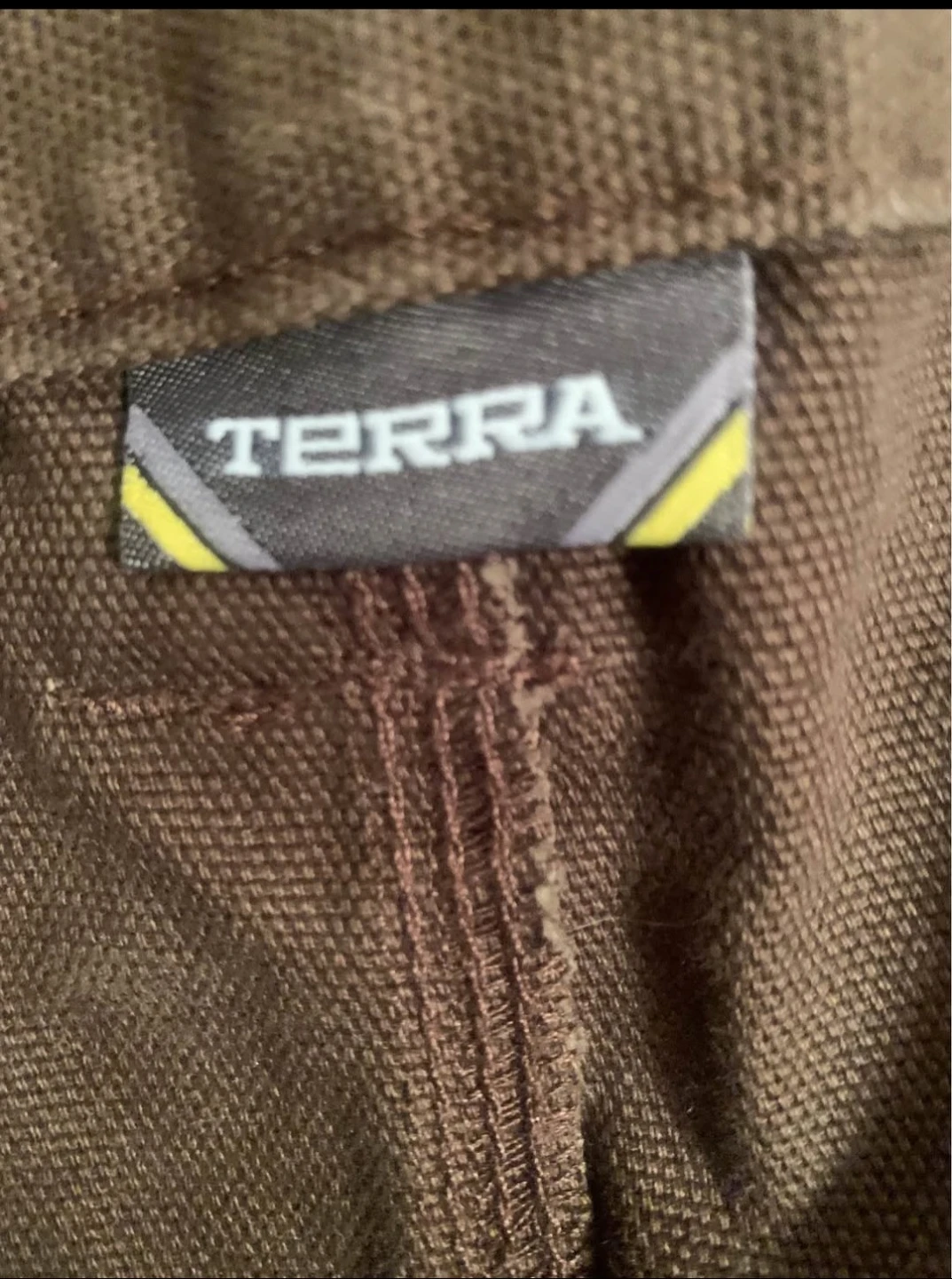 Men's Terra Canvas Work Pant in Brown/Tan Colour. 42x34. - photo 2