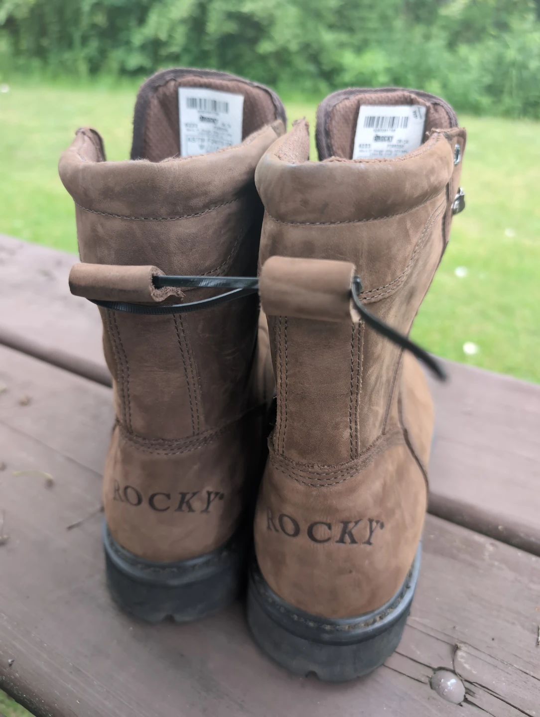 Rocky Men's 8" Gore-Tex STEEL TOE Work Boots - photo 3