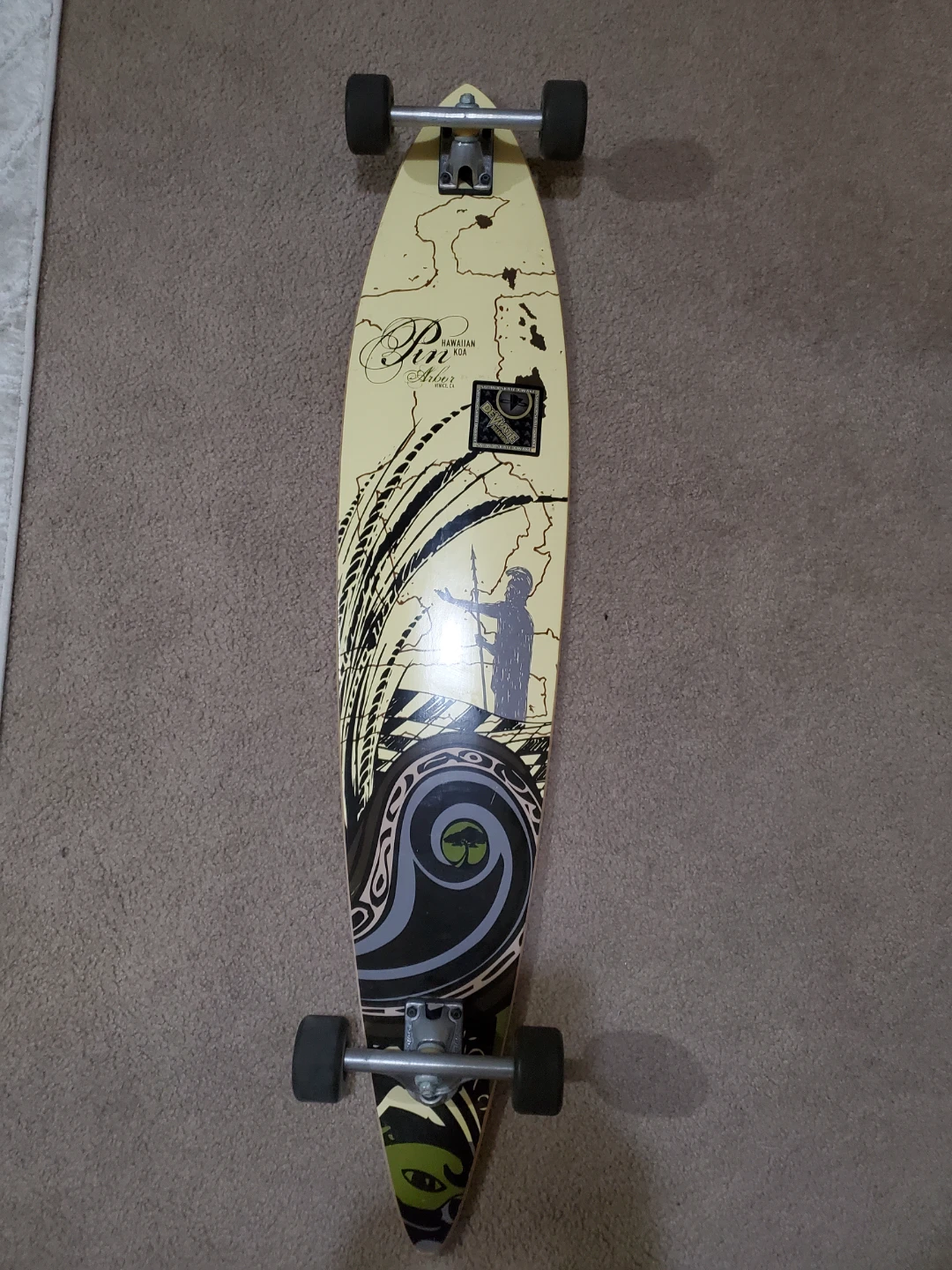 Vintage Arbor Longboard Skateboard - photo 2