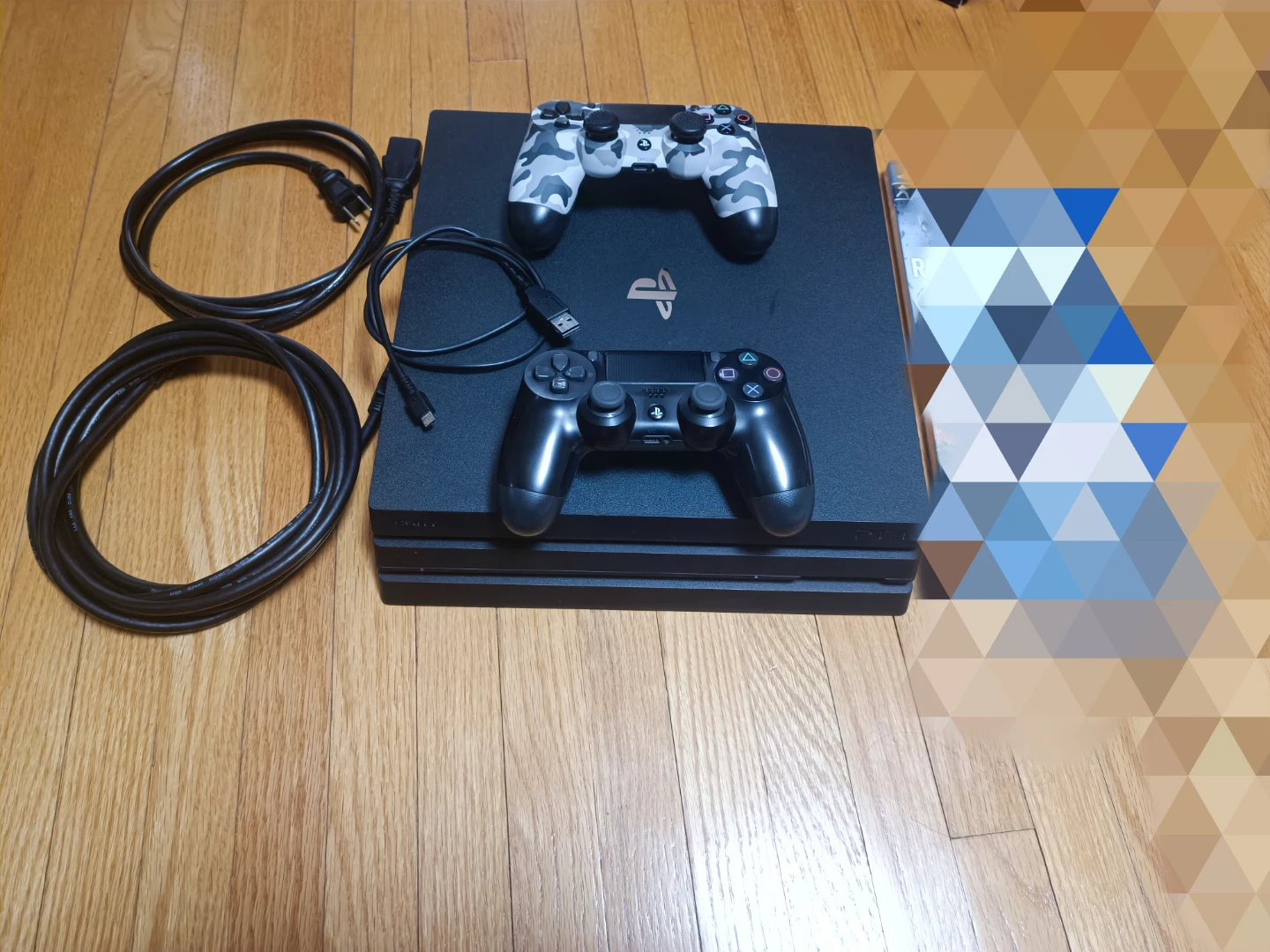 Sony PS4 Pro 1TB Console Bundle with 3 Controllers & Games - photo 2