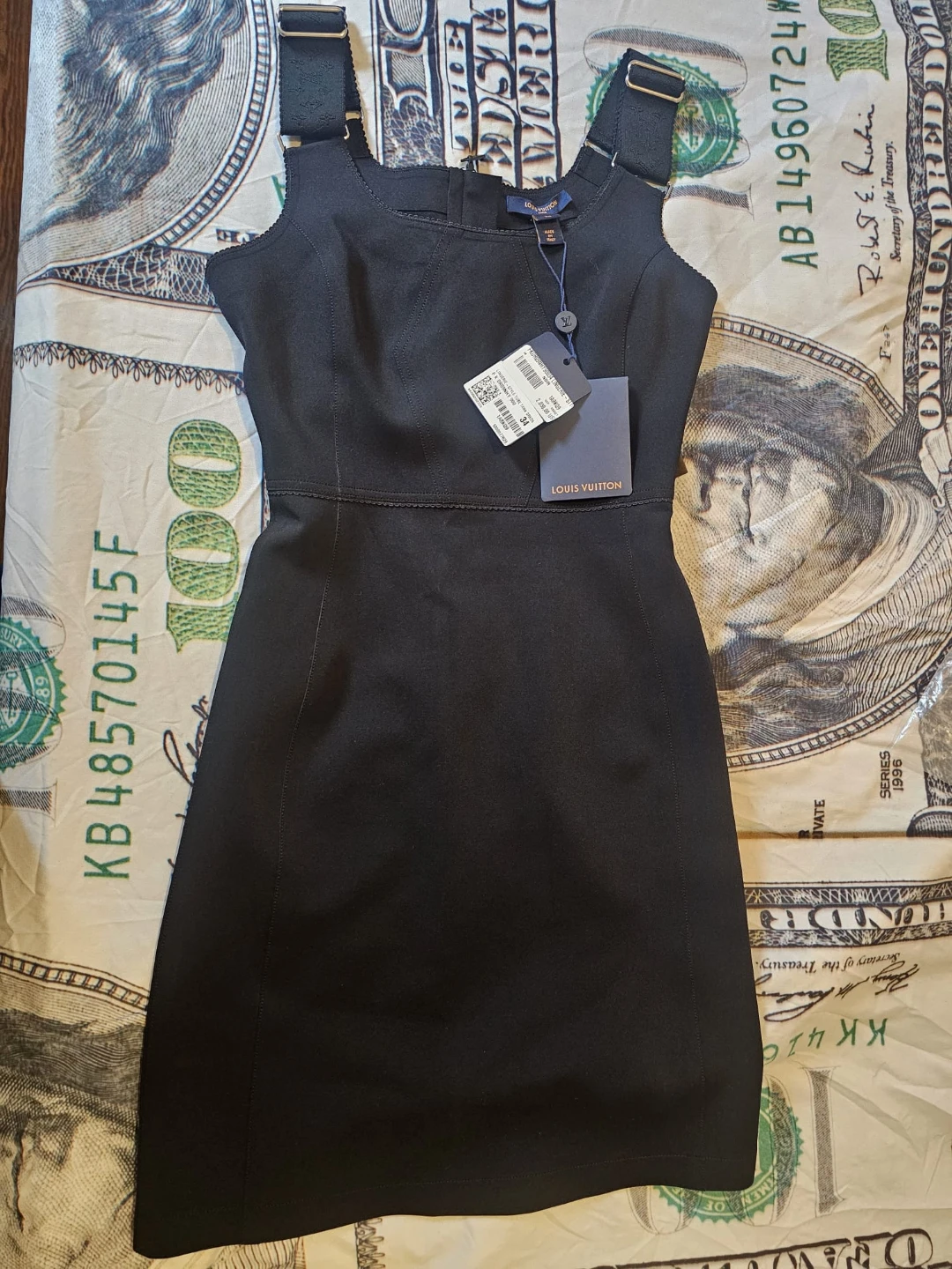 New Louis Vuitton black dress