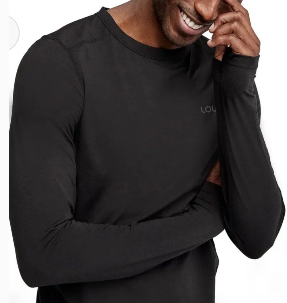 Brand new Lole Men's Long Sleeve Tee Black Size L/G