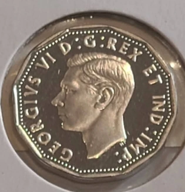 G⚽eorge VI Silver Dollar Coin