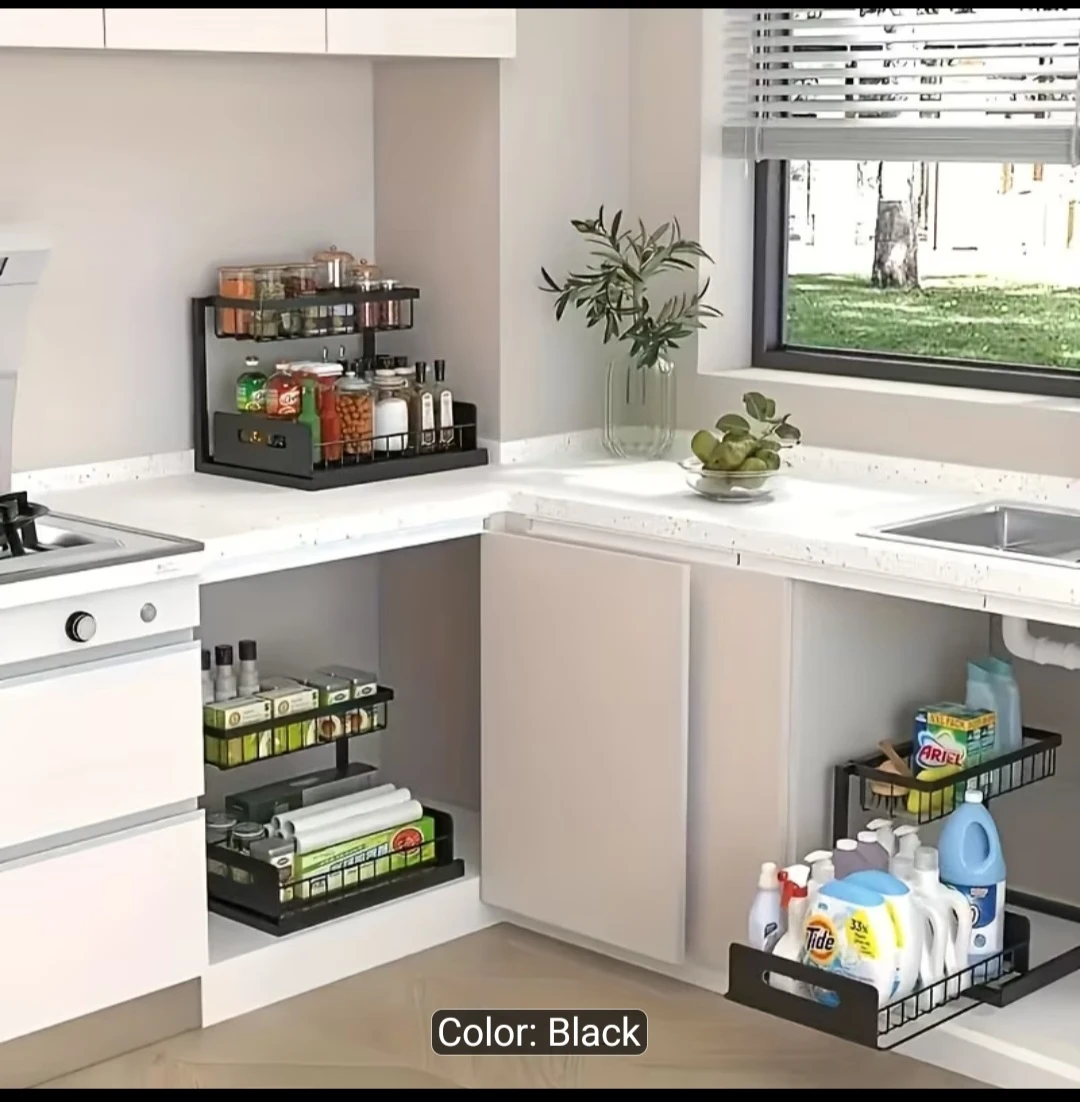 2-Tier Under Sink Organizer - photo 3