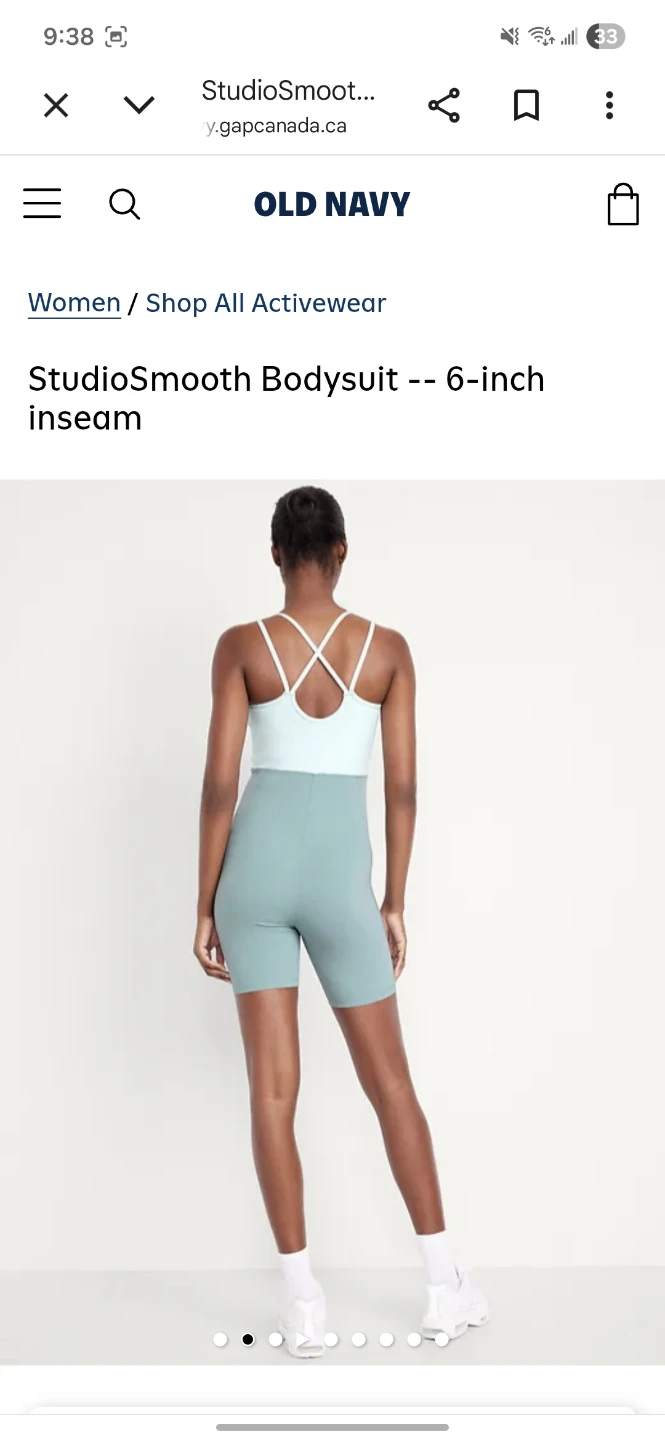New Old Navy StudioSmooth Bodysuit Size Petite Small - photo 2