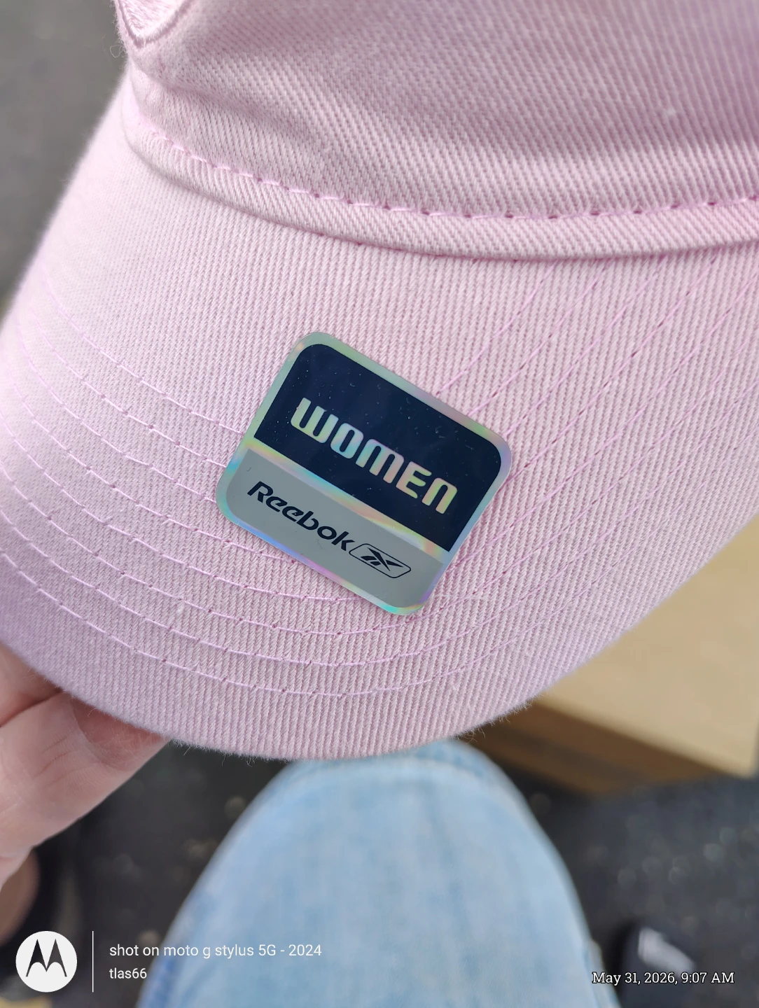 Reebok Women's Pink Baseball Cap