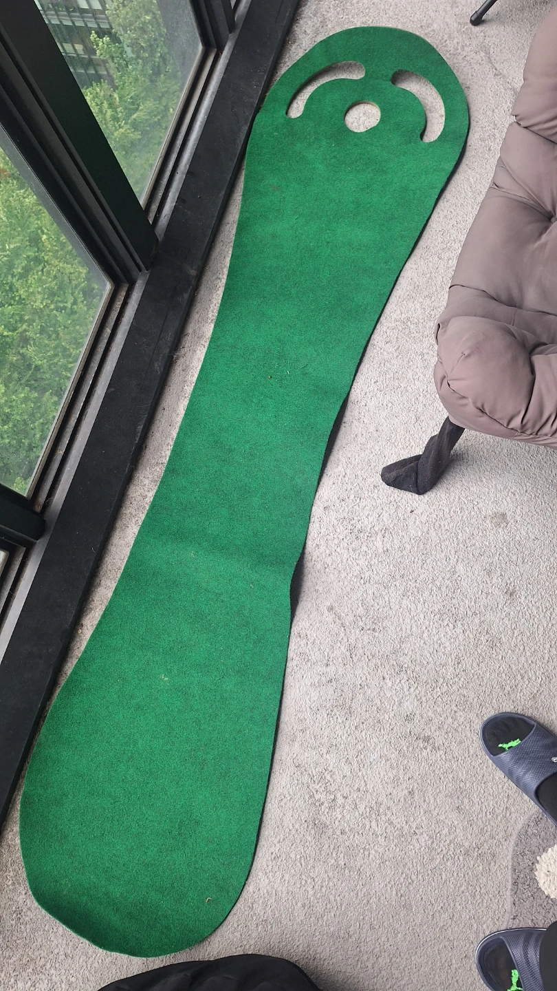 Mini Golf Putting Mat with Hazards - photo 2