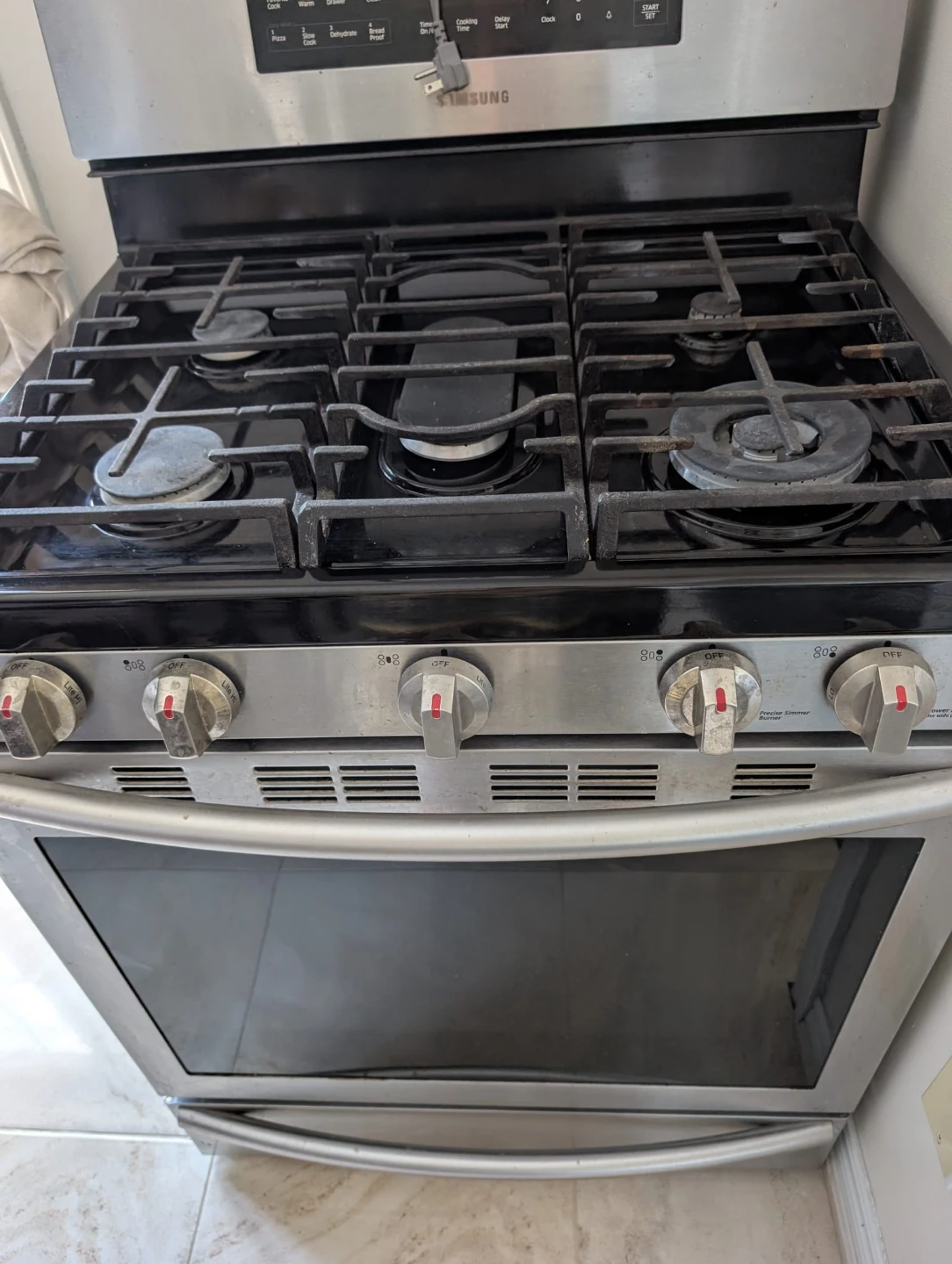 Samsung Gas Range with Oven