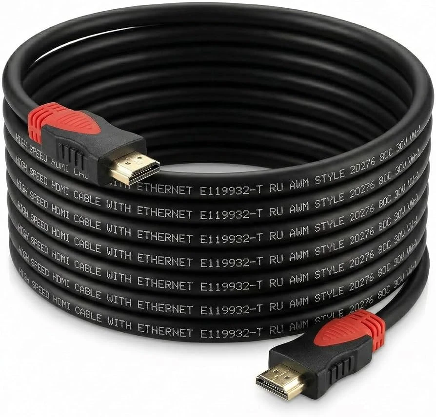 High Speed HDMI Cable with Ethernet (25 feet)