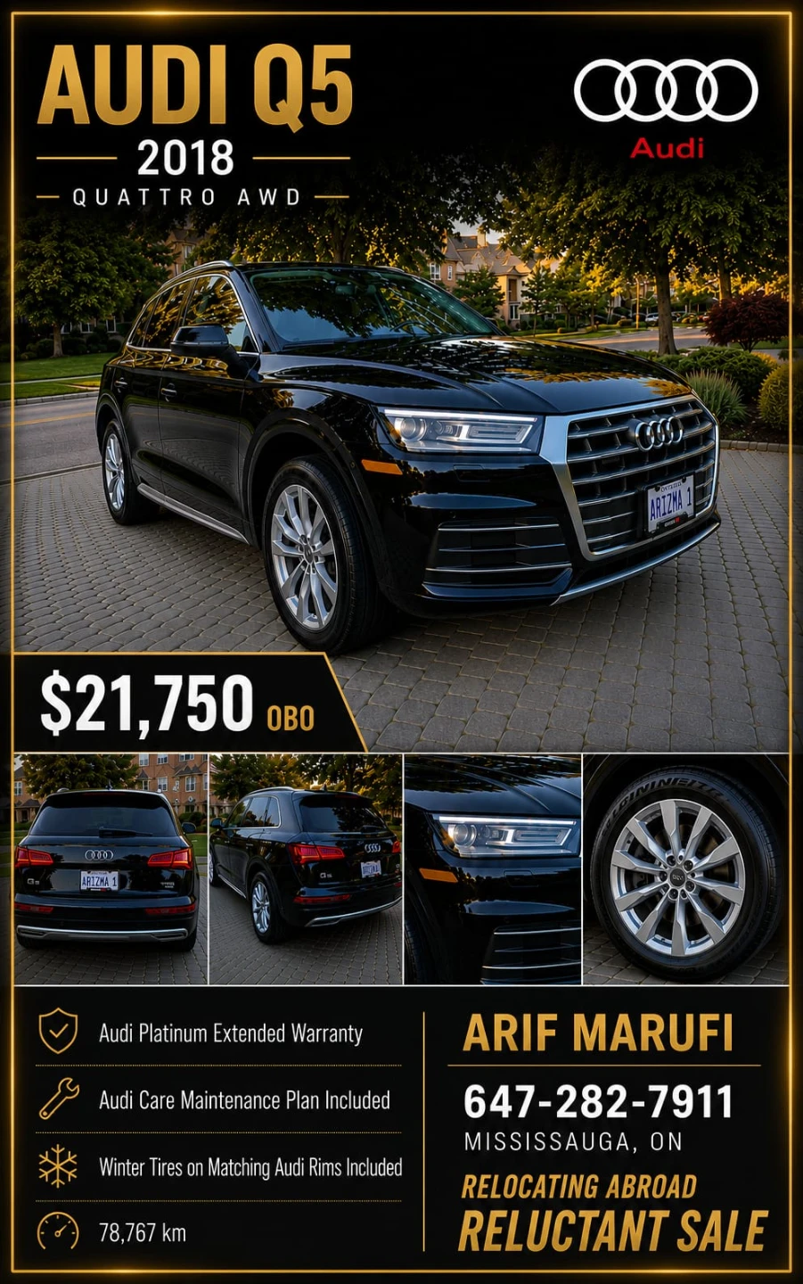 2018 Audi Q5 Quattro AWD