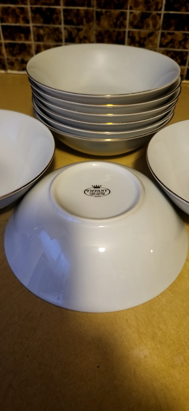 Tiffany Fine China Bowls (Set of 9) - photo 2