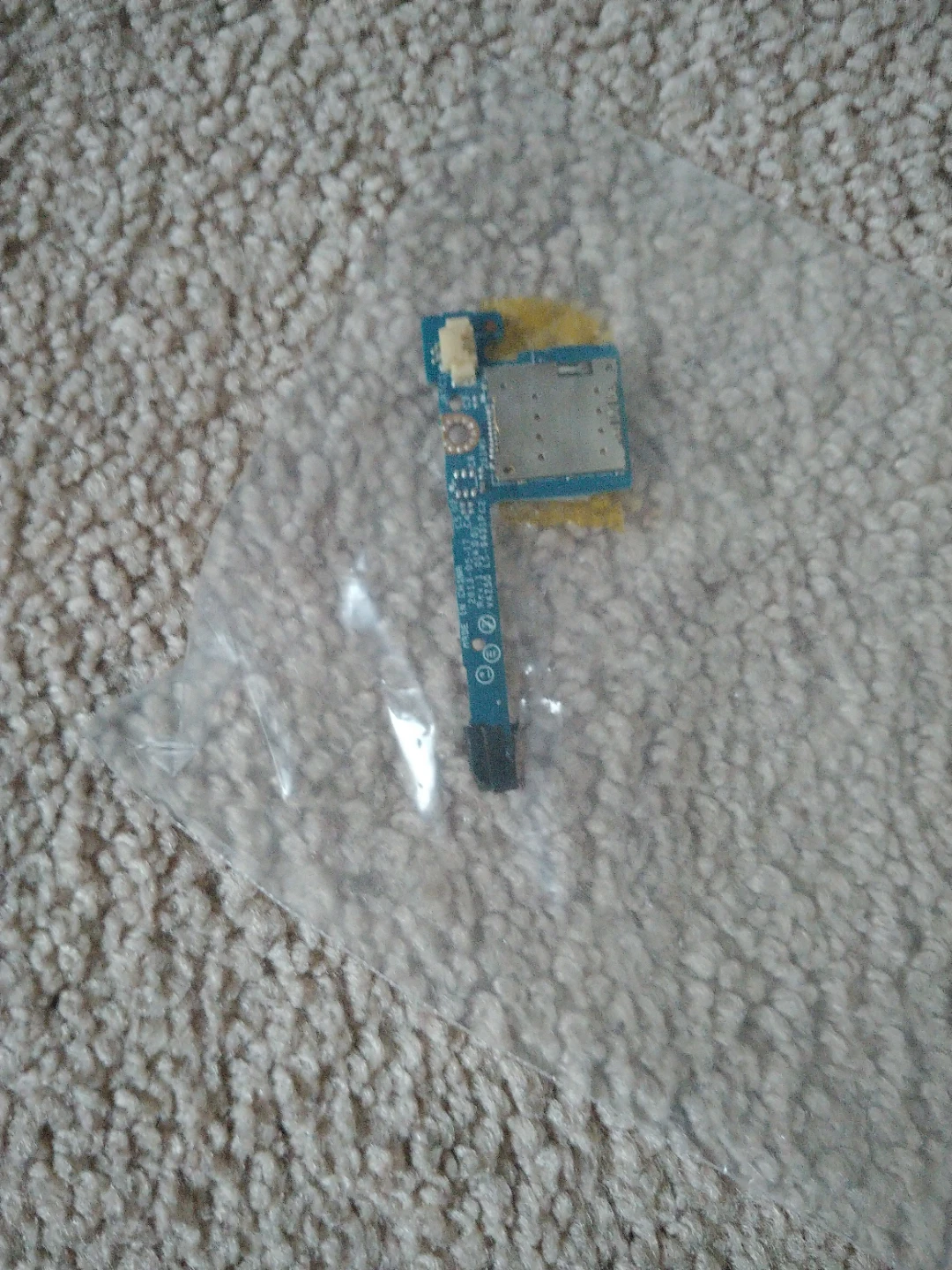 Dell latitude e7240 Sim cardboard with CMOS battery connector