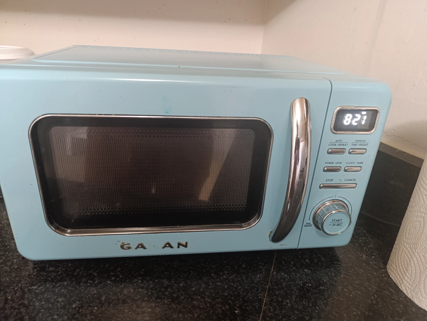 Galanz Retro Style Microwave Oven - Light Blue - photo 2