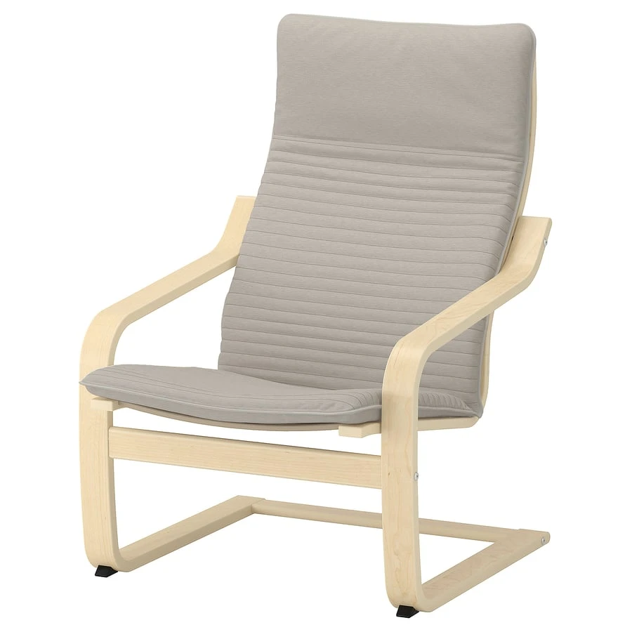 2 IKEA Poäng Armchairs