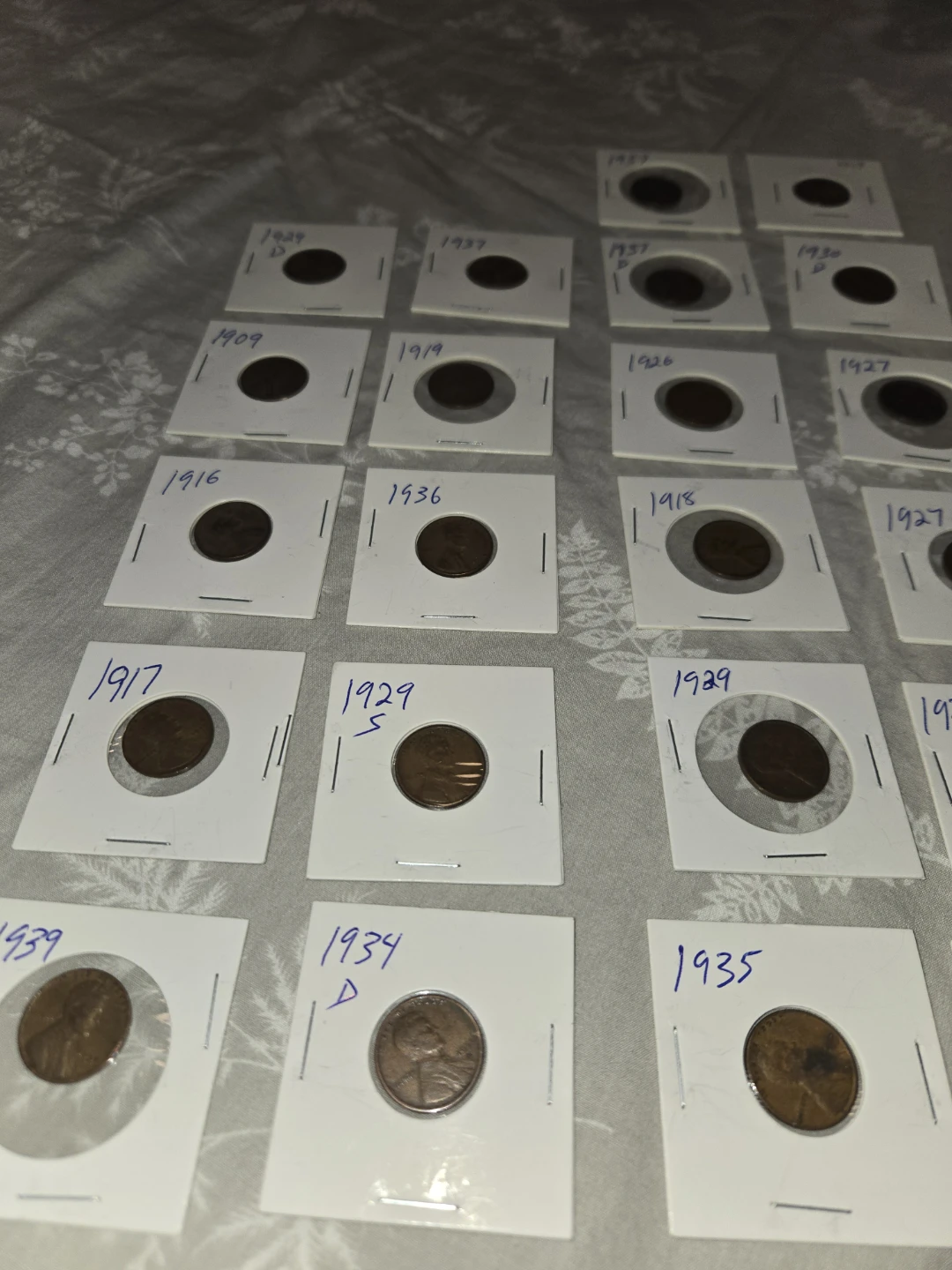 Collection of older wheat Pennies - Various Years - photo 2