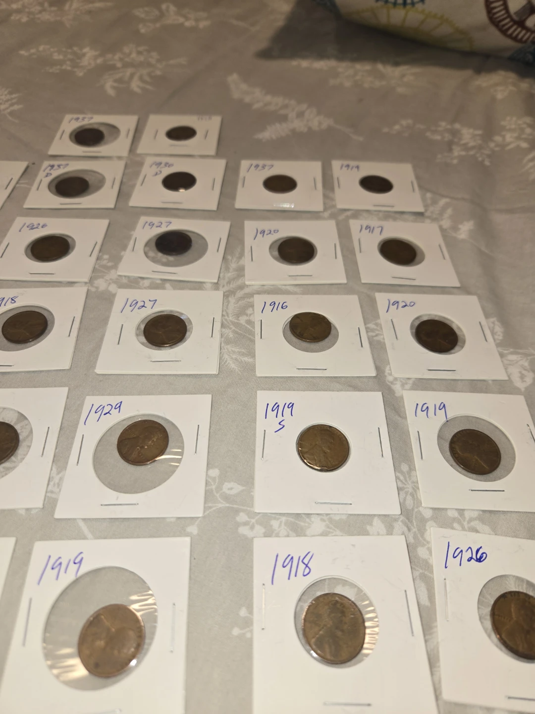 Collection of older wheat Pennies - Various Years - photo 3