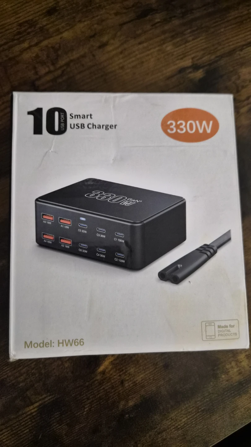 VivaSaver 330W Universal USB C Charging Station