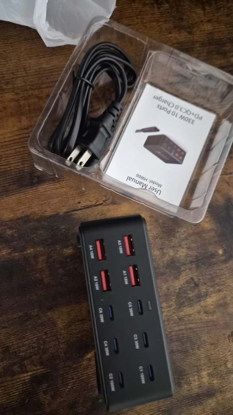 VivaSaver 330W Universal USB C Charging Station - photo 3