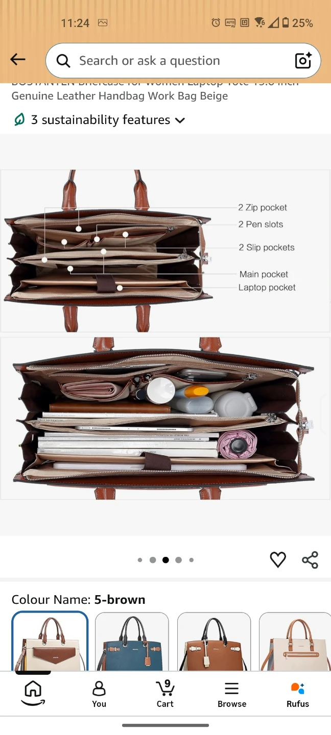 DODNTEN Laptop Tote Bag - 16.75" - photo 4